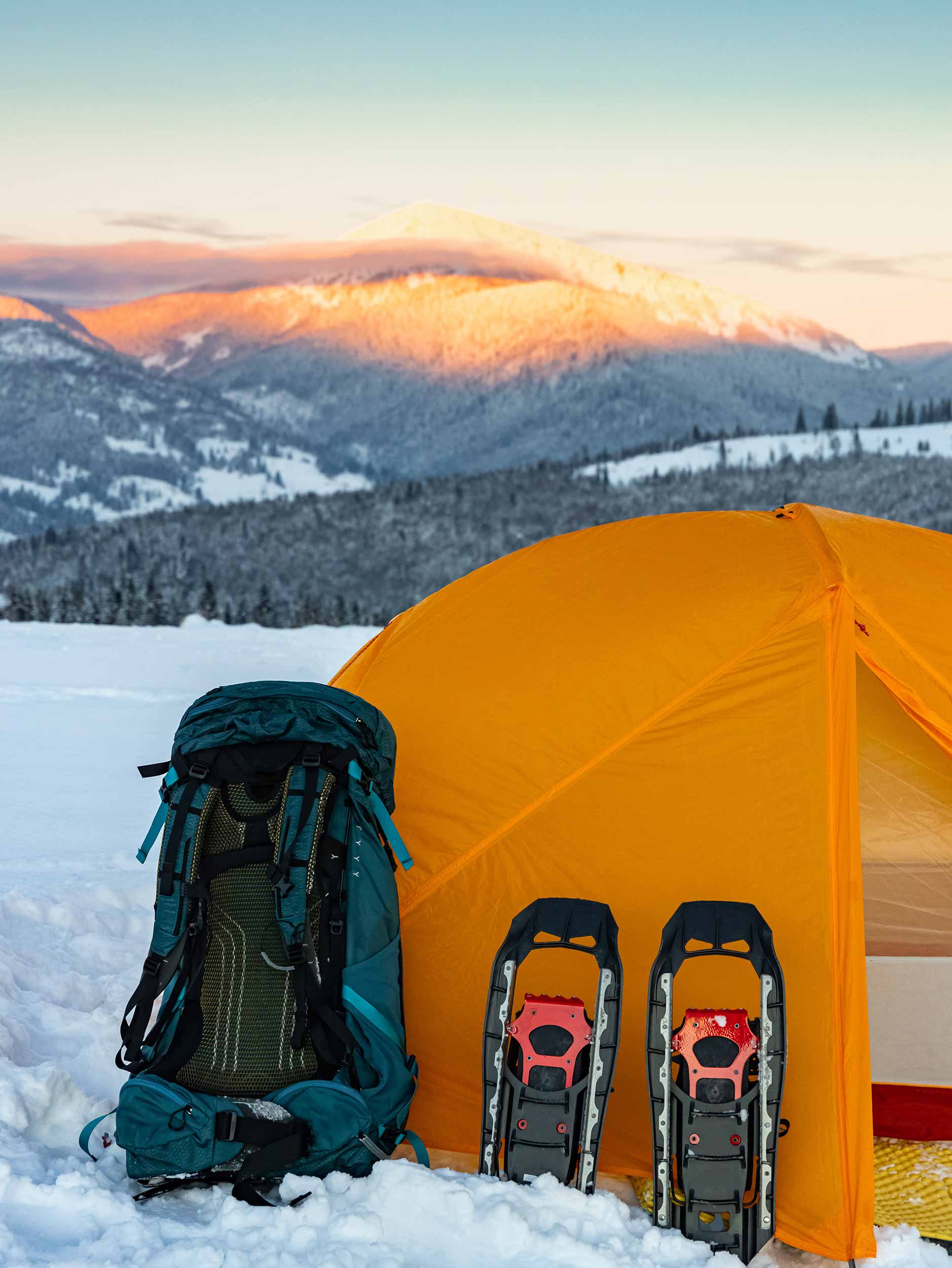 Camping and Mountain